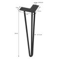 1pice Table legs coffee table center table black & gold coullers. 