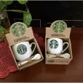Starbucks mug cartoon pattern mug ceramic souvenir Hot Cup coffee mug 180ml. 