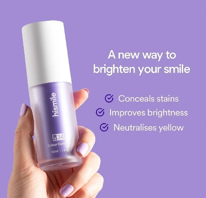 Hismile%20V34%20Purple%20Whitening%20Toothpaste%20Remove%20Stains%20Reduce%20Yellowing%20Care%20For%20Teeth%20Gums%20Fresh%20Breath%20Brightening%20Teeth%20-%20Image%202