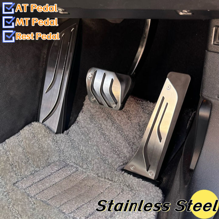 RHD%20Footrest%20Pedal%20Pad%20Cover%20for%20BMW%20F20%20F30%20F31%20316i%20320i%20328i%201%203%204%20Series%20Sport%20Gas%20Brake%20Foot%20Pedal%20Cover%20Rest%20Pedals%20Kit%20-%20Image%203