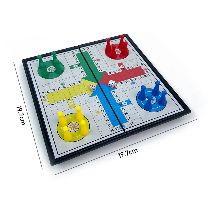 Foldable%20Magnetic%20Dice%20Board%20Game%20Portable%20Plastic%20Chessboard%20Tabletop%20Strategy%20Game%20Travel%20Outdoor%20Game%20Set%20-%20Image%207