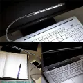 USB LED Book Light USB Powered Metal Material 10 LED Flexible Night Lamp For Laptop PC Computer Notebook Book Reading Lights. 