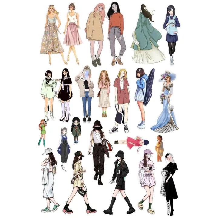 Kawaii%20Anime%20Girl%20A5%20UNCUT%20Sticker%20Sheet%20For%20Notebook%20Journals%20Water%20Bottle%20-%20Image%206