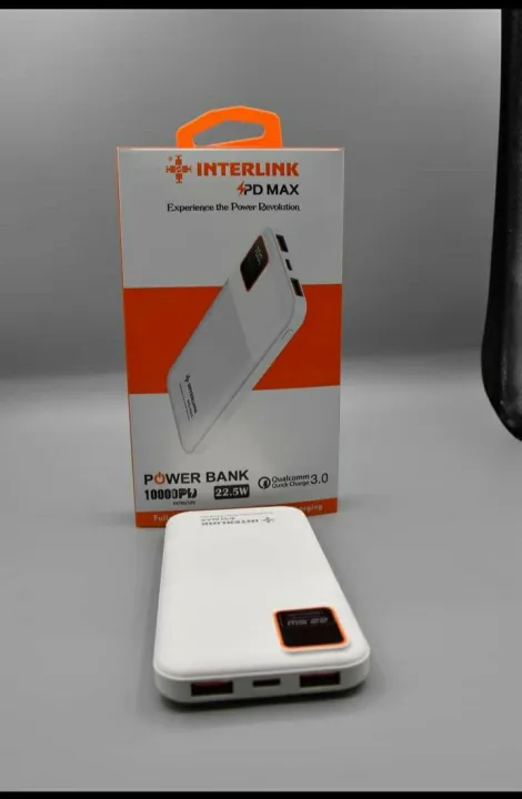 interlink%20Orignal%2010000mah%20PD%20max/%202%20USB%20ports%20Fast%20power%20bank%20-%20Image%205