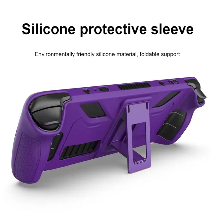 Soft%20Silicone%20Console%20Housing%20Anti%20Slip%20Shell%20Game%20Console%20Full%20Cover%20with%20Bracket%20Replacement%20Accessories%20for%20Steam%20Deck%20-%20Image%203
