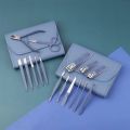 Premium 10 PCS Nail Clipper Kit, Nail Manicure Pedicure Kit, Nail Grooming Kit For Girls, Portable Travel Nail Care Cutter Kit, Cuticle Cutter Nail Filer, Nail Cutter Set All In One. 