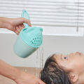 Cartoon Baby Bath Caps Toddle Shampoo Cup Children Bathing Bailer Baby Shower Spoons Child Washing Hair Cup Kids Bath Tool. 