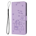 Leather Cat Phone Wallet Case Book For Samsung Galaxy A05s A15 A35 A55 A14 A24 A34 A54 A13 A23 A33 A53 A12 A22 A32 A52 A51 Cover. 