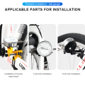 RIDERACE Bicycle Wheel Truing Stand With Dial Indicator Gauge Mini Rims Adjustment Tools For Road Mountain MTB Bike Repair Tools. 