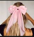 Elegant Fashion Hair Clip with Bow Ribbon. 