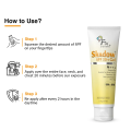Fix Derma Shadow Sunscreen For Oily Skin SPF 50+ Gel  75 gm | Acne Prone. 