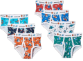 Fruit of the loom toddler boys briefs tag free, assorted colors. 