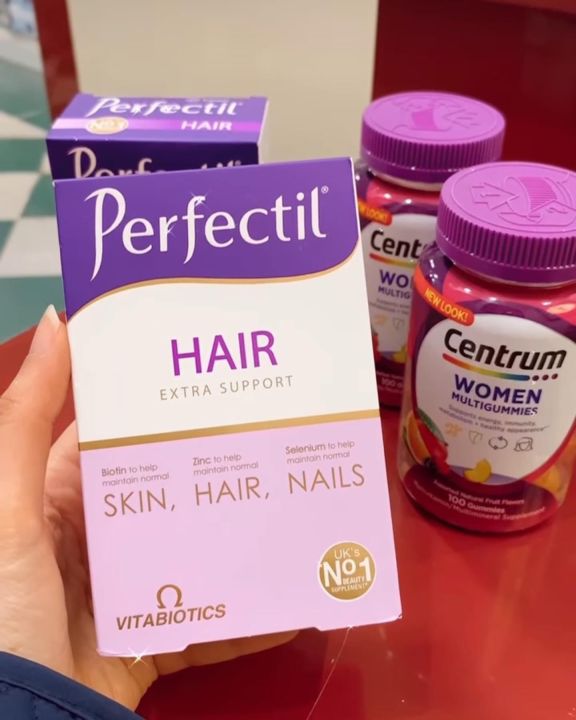 Perfectil Hair Extra Support Authentic UK 60 TABLETS