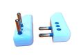 Heavy Durable 2-Pin Plugs - Set of 6, Slim and Adjustable in Both Directions. 