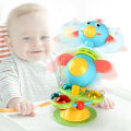 Baby cartoon soothing ringing toy fun sound effects nursery rhyme baby dining table suction cup puzzle early education toy. 