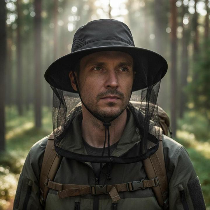 Unisex%20Foldable%20Mosquito%20Hat%20With%20Hidden%20Net%20Mesh%20Repellent%20Insect%20Bee%20Protection%20Casual%20Outdoor%20Sunscreen%20Fishing%20Cap%20-%20Image%202