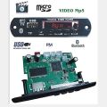 Wireless for Bluetooth Video Circuit USB TF Card Module 12V Video Kit with for Bluetooth MP5 Player Decoder Board TV-MP4 Players. 