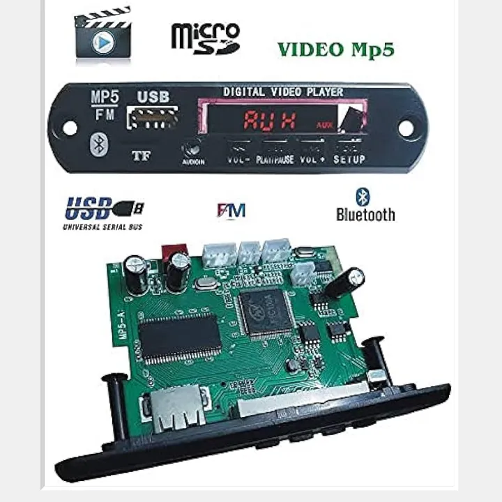Wireless%20for%20Bluetooth%20Video%20Circuit%20USB%20TF%20Card%20Module%2012V%20Video%20Kit%20with%20for%20Bluetooth%20MP5%20Player%20Decoder%20Board%20TV-MP4%20Players%20-%20Image%204