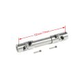 Stainless Steel Drive Shaft Universal Joint Driveshaft for 1/18 RC Rock Crawler Axial UTB18 Capra Unlimited Trail Buggy Upgrade.