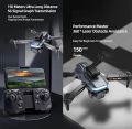 P23 Pro 4K Dual Camera Foldable Drone with Obstacle Avoidance | RC Drone for Kids & Beginners | Intelligent Flying Toy. 