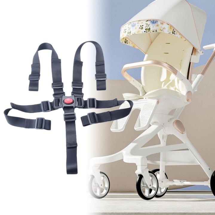 Baby%20Dining%20Chair%20Safe%20Belt%20Seat%20Belt%20Children%20Kids%20Baby%20Harness%20Strap%20Highchair%20Harness%20for%20Pram%20High%20Chair%20Pushchair%20Stroller%20-%20Image%204