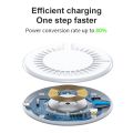 30W Wireless Charger Pad Stand Desktop Ultra-thin Mobile Phone Fast Charging Dock Station For iPhone 15 14 13 12 Samsung Xiaomi. 