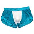 Mens Pajamas Boxer Shorts Smooth Silk Underwear Men Sleep Bottoms Homewear Lounge Shorts Male Panties Boxers.
