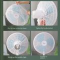 16/18 Inch Universal Electric Fan Cover Fan Protection Covers Safety Cover Child Baby Anti-pinch Electric Net Mesh Fan. 