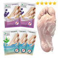 Foot Peel Mask,Exfoliator Peel Off Calluses Dead Skin Callus Remover,Foot Mask for Dry Cracked Feet,Foot Peel Mask with Lavende. 