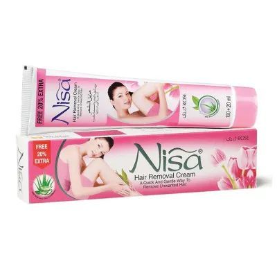 Nisa Hair Removal Cream Lotion Rose -120ml