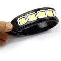 1/2pcs DRL COB Car LED Daytime Running Light White Waterproof Flexible Silicone Highlight Auto COB Lamp Car Exterior Accessories.