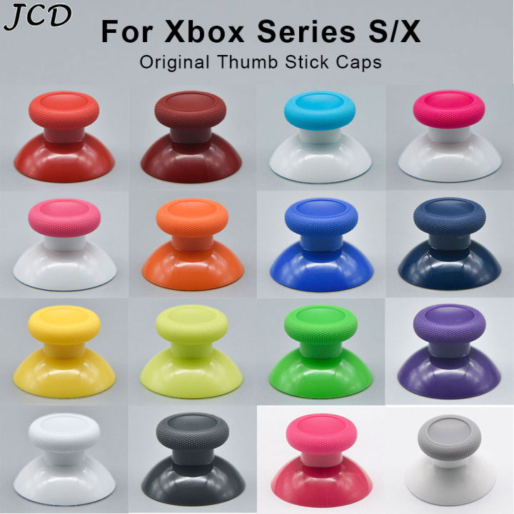 JCD 2PCS Original 3D Analog Joystick Thumb Stick Grip Cap Rocker Buttons For Xbox Sereis S X Controller Thumbsticks Cover