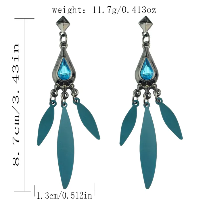 Game%20Honkai:%20Star%20Rail%20Cosplay%20Aventurine%20Ear%20Studs%20Pendant%20Ear%20Clips%20Fashion%20Earrings%20Jewelry%20Accessories%20%20-%20Image%202