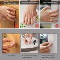 Self Adhesive Hook Knobs Cupboard Drawer Pull Handle Knobs Brand Acrylic No Drilling Mirror Cabinet Handles for Furniture Drawer Diamond Shape Hook.