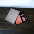 Premium Gift Set Box With Diary Ballpen Card Case and Keychain. 