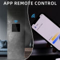 LiwoKit WiFi Smart Ewelink Light Switches EU Square Wall Touch Glass Panel Wireless Control By Alexa  Home lightify. 