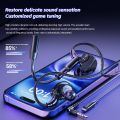 E-Sports Gaming Headset 7.1 Surround Sound Hifi Stereo Wired headphones 3.5mm/Type-C In-Ear dual Mic PUBG Gaming Earphone Earbud.