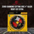 ZEROX Diamond Blade 4” for Concrete, Roof tiles , Stone, marble , Granite, Old Concrete - Professional Cutting Disc for Angle Grinder. 