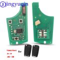 jingyuqin Car Flip Remote Key Fob 2/3 B 434Mhz PCF7946/7947 For Vauxhall Opel Astra H 2004 2005 2006 2007 2008 2009 Zafira B.