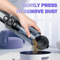 Car Vacuum Cleaner Wireless One-Button Dust Dump High-Power Portable Vacuum Cleaner Large Suction Mini Handheld Cordless. 