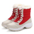 Ankel Boots for Women Winter Outdoor Warm Snow Boots Chunky Platform Waterproof Non-slip Warm Shoes Woman Boots Plus Size Casual. 