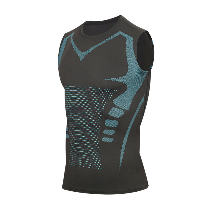 Men's%20Slimming%20Vest%20Ionic%20Compression%20Shirt%20Ice-Silk%20Cooling%20Body%20Shaper%20Tank%20Top%20Tummy%20Control%20Quick-Dry%20Fitness%20Shirts%20-%20Image%207