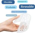 Crystal Flexible Stencils 1 inch letter Size- Alphabet Number Stencils-Letter Stencils Set, Plastic Alphabet Number Stencils Template Rulers Assorted Colors Sizes Lettering Guides Set for Adults Kids Drawing Painting Learning DIY, Random Colors. 
