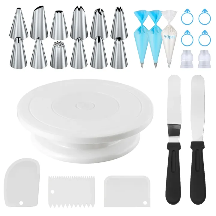 76-Piece%20Cake%20Decorating%20Tool%20Kit%20-Non-Slip%20Turntable%20For%20Beginners%20And%20Professionals%20DIY%20Cream%20Cookies%20Cake%20Making%20Baking%20Tools%20-%20Image%203