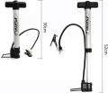Pumper 3 in 1 Mini Hand Pumper for Football, Balloons and Bicycle Tires.