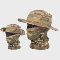 Boonie Cap Balaclava Hat Suit Foldable Soft Hat Outdoor Hunting Fishing Wide Brimmed Hat Sunscreen Caps.