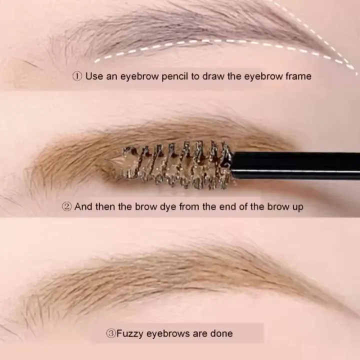 3%20Colors%20Superfluff%20Volumizing%20Brow%20Tint%20for%20Eyebrows%20Tinted%20Brow%20Gel%20Brown%20Long%20Lasting%20Waterproof%20Eyebrow%20Tattoo%20Dye%20Cosmetics%20-%20Image%202