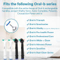 Compatible with Oral B Electric Toothbrush Replacement Toothbrush Heads, Interdental Brush Head Refills for Clean Between Teeth. 