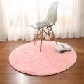 VIKAMA Plush Soft Cozy Round Rug Bedroom Living Room Home Decor Plush Rug Kids Room Decorative Rugs Home Decoration. 