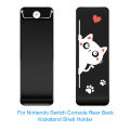 Kickstand Stand Holder Replacement Bracket for Nintendo Switch Console Host Back Cover Support Cartoon Cat Pattern NS Parts.